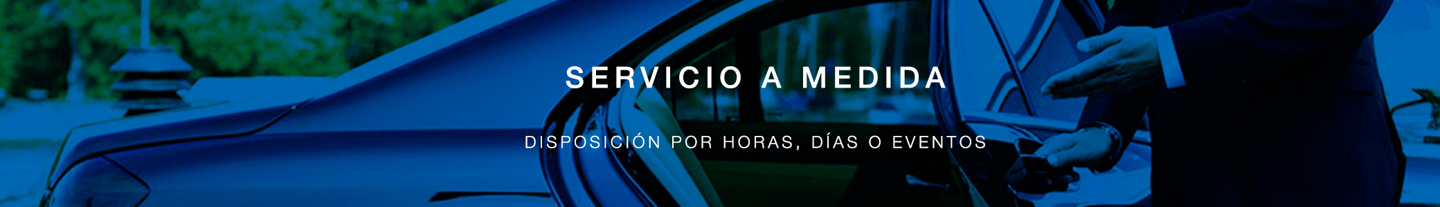 Chauffeured vehicles for hire throughout Spain